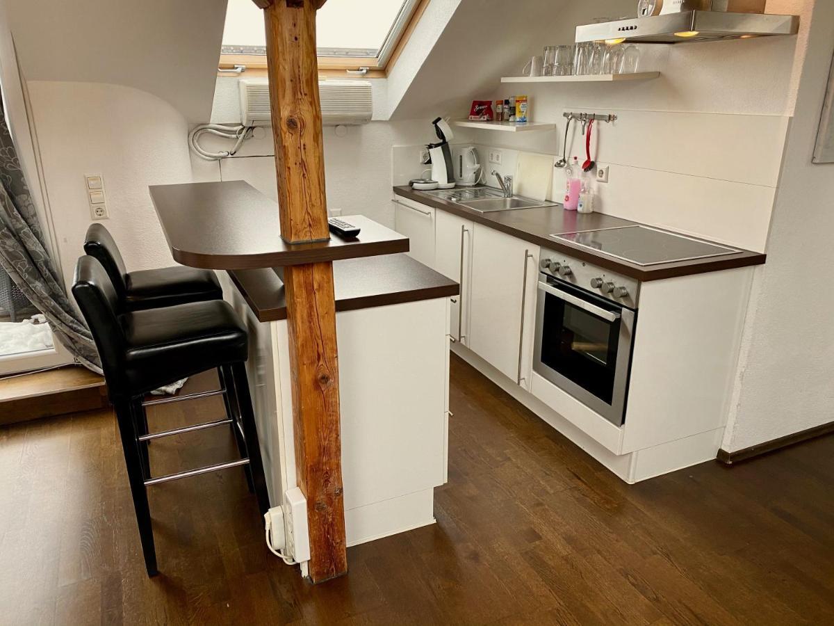 Wohnen Ueber Den Daechern Von Ravensburg, Stadtnah, Kamin, Klima Apartamento Exterior foto